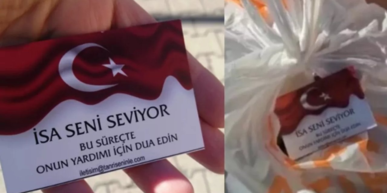 Depremi fırsat bilen misyonerler iş başında!