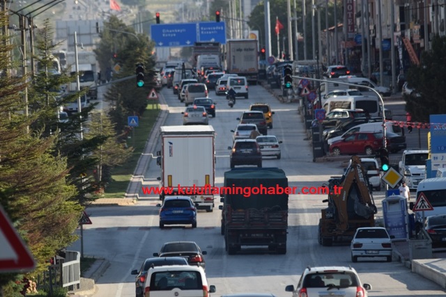 Konya-Ankara kara yolunda Kurban Bayramı yoğunluğu önceki senelere göre azaldı