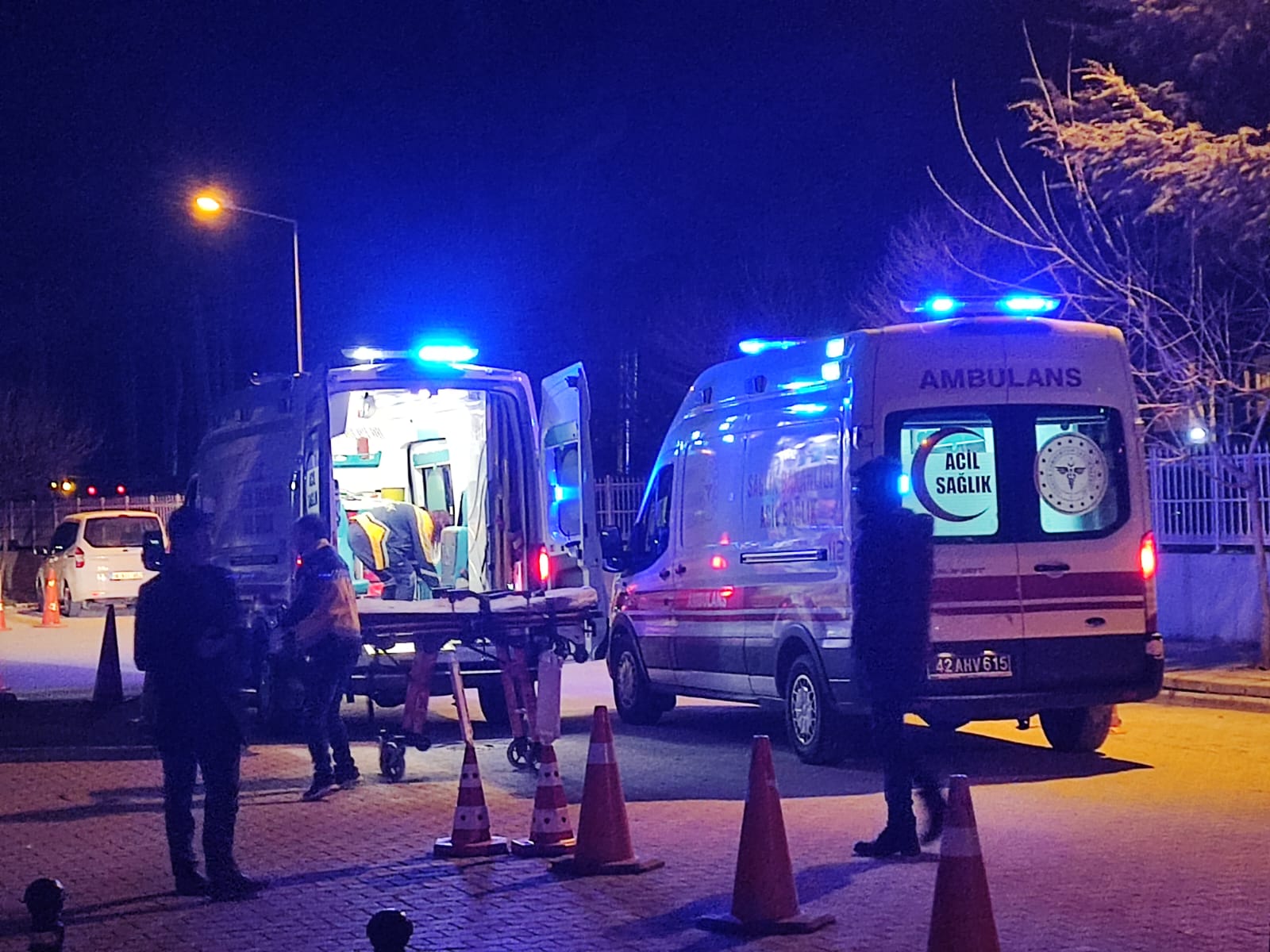 Kulu’da motosiklet kazasında 2 kardeş yaralandı