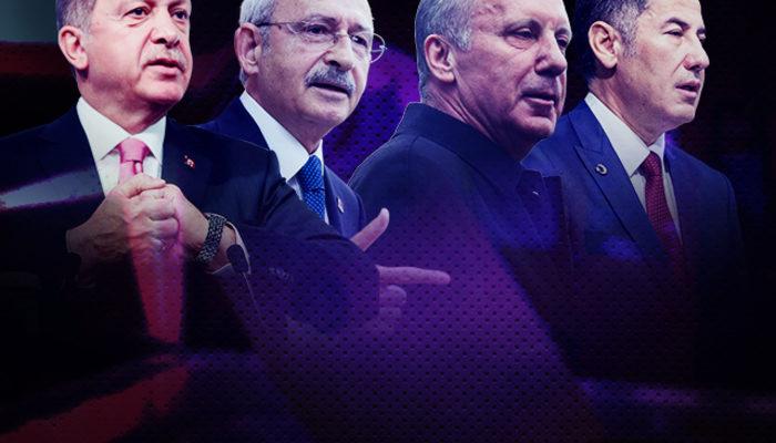 Son anket açıklandı! Dikkat çeken sonuçlar: Erdoğan, Kılıçdaroğlu, İnce ve Oğan 1'inci turda...