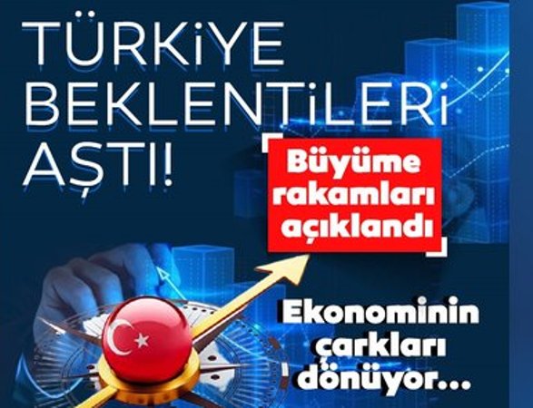 SON DAKİKA: TÜİK büyüme rakamlarını açıkladı! Türkiye 2022'de beklentileri aştı